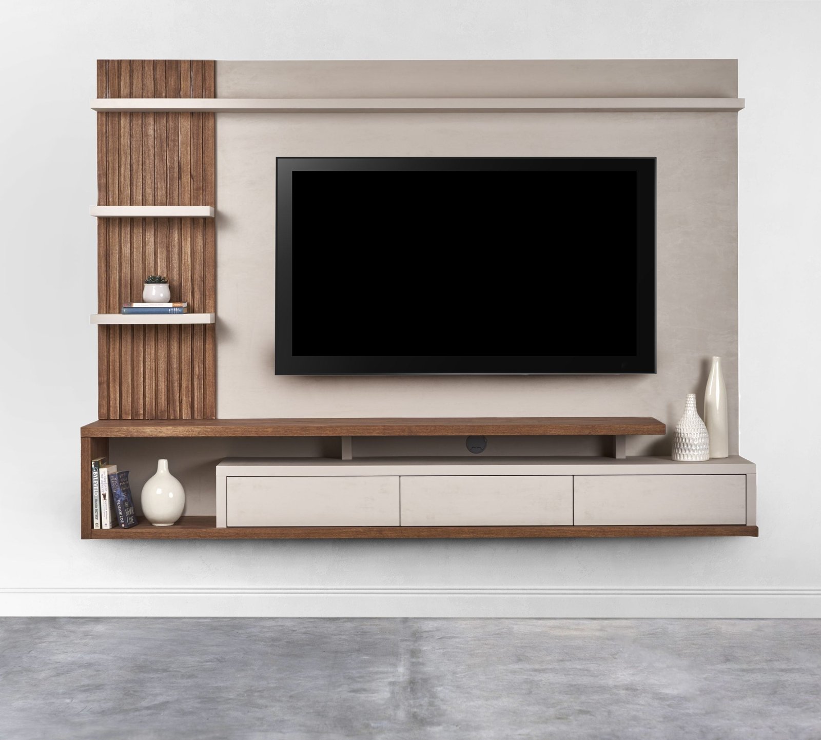 Lucien - Entertainment Unit - Mahogany