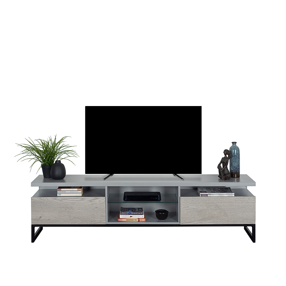 Umhlali - Plasma TV Stand - Dunblane Grey