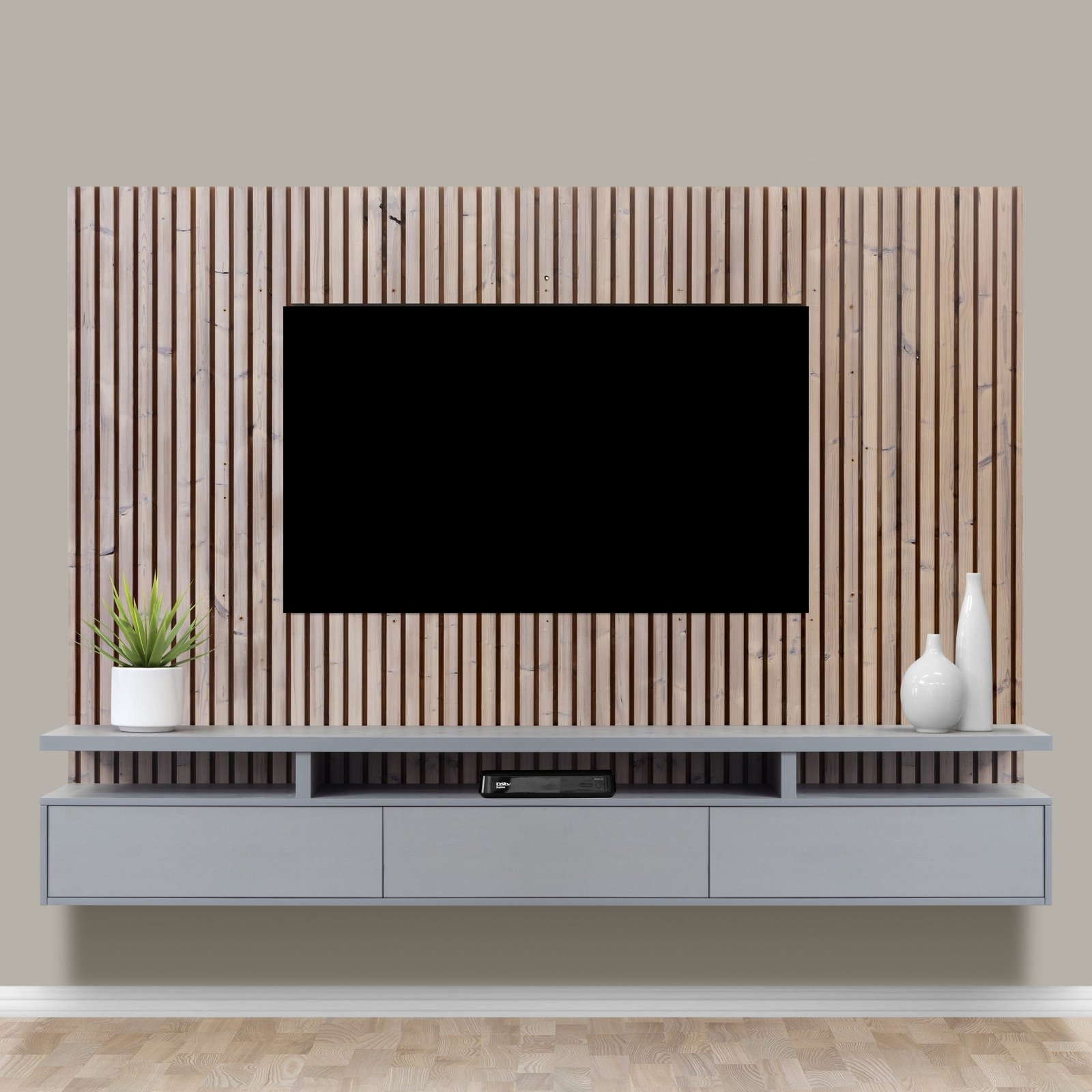 Arniston - Wall Mounted TV Unit - No TV Panel